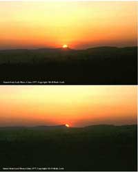 Sunset 4th June 1977